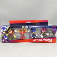 สุนัขตุ๊กตา Sonic Prime แฮร์รี่เก้าสีใหม่ 2024 โมเดลโชว์ วัสดุพลาสติก สินค้าขายตรง ของเล่นสะสม ตกแต่