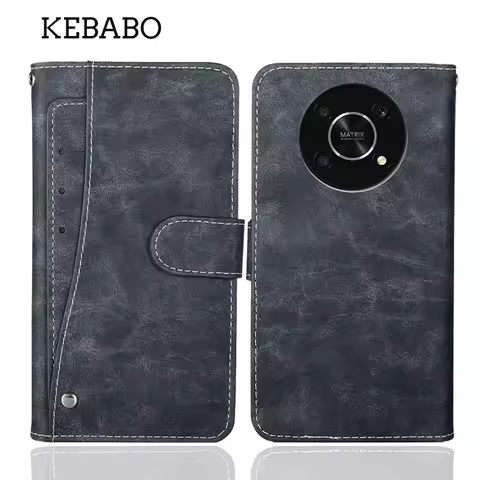 Fashion Leather Wallet Honor X9 X9a 4G 5G Case Flip Luxury Card Slots Cover Phone Protective Book St
