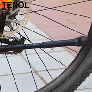 TENOL Universal Aluminum Alloy Bike Kickstand Adjustable Footrest for Mountain Bike 24in 29in Cyclin