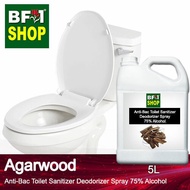 🧼🚽  (ABTSD) Agarwood Anti Bacterial Toilet Sanitizer Deodorizer Spray - 75% Alcohol - 5L WC Seat ⭐⭐⭐⭐⭐