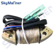 Exciter Coil 3V1-06021-0 For Tohatsu Outboard Motor 4T 8HP 9.8HP MSF 3V1060210M Charge Coil 3V1-0602