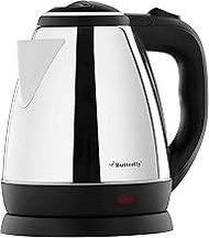 Butterfly EKN 1.5 Litre Stainless Steel Electric Kettle | 1500 W | 360� Swivel Power Base | Auto Shu