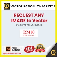 Tracing Image & Crop Pic Servis - Convert Image to Vector PNG/Ai