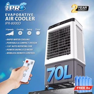 IPRO Portable Air Cooler 70L / 80L Water Tank Powerful Aircond Max Flow 3 Speed Air cond Air Cooler