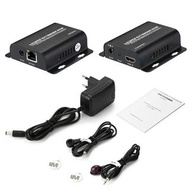 先到先🉐、全新貨品、1080P 60m HDMI 延長器通過 HDMI 中繼器 cat 6 cat 7 以太網電纜 Rj45 發射器 TX/RX 延長器、實物圖片(最後一套/賤賣)
