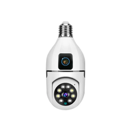 กล้องวงจรปิด360 Wifi CCTV V380 Pro กล้องรักษาความปลอดภัย IP กล้องวงจรปิด360 wifi HD 1080P กันน้ํา เสียงสองทาง Infrared night vision การตรวจจับการเคลื่อนไหว กล้องวงจรปิดระยะไกล 360°PTZ Control CCTV Camera with Alarm