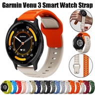 Silicone Strap for Garmin Venu 3 Sport Silicone Strap for Garmin Venu 3 Smart Watch waterproof strap