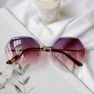 Tabuh Shop Kacamata Gaya Wanita Keren Sunglasses Oval Fashion Simple Model Terbaru Kacamata Wanita K