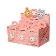 ของเล่นตัวต่อแบบสุ่ม Chiikawa Plushie Changeable Faces Blind Box Uzaki หมอนผ้าฝ้ายนุ่ม ตุ๊กตาตัวต่อ 