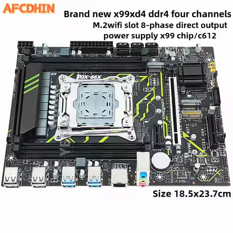 New X99-XD4 DDR4 motherboard