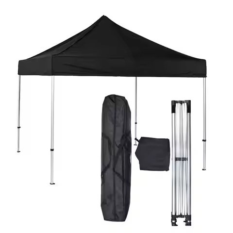 10x10 Heavy Duty Aluminum Frame Pop up Canopy Tent Waterproof Folding Canopy for Trade Show and Comm