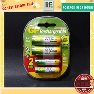 GP RECHARGEABLE BATTERY AA SIZE AAA SIZE (2*800+2*2700)