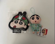 (不散賣)蠟筆小新公仔吊飾+吊飾萬用包/散子包