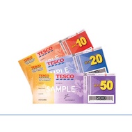 Tesco voucher Rm20 pcs