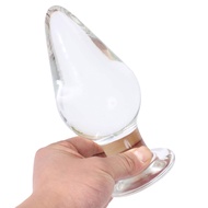 Huge Head Glass Butt Plug Crystal Anal Plug Bum Plug Bomb Plug Anal Trainer Anal Expander Training S