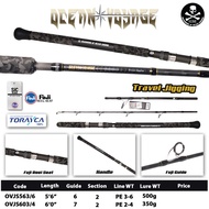 Fishing Center5 - Fishing Rod Jigging Bone Ocean Voyage Travel Jigging Spinning &amp; Overhead 100% Toray Carbon Full Fuji Guaranteed