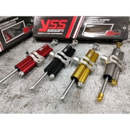 YSS STEERING DAMPER STROKE 75 120MM Clamp A Clamp B YSS SUSPENSION MADE IN