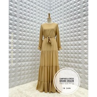 *CAMPANULA* _BRAND JIRAJIN_  ~CHIFFON~  bahu 15 dada 44 ketiak 18 labuh 54/55