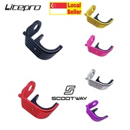 Litepro E-buckle Front Fork Hook for Brompton/3Sixty/Pikes