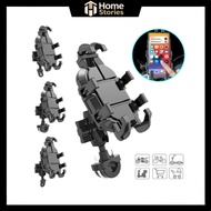 Motorcycle Phone Holder Universal GPS Handphone Holder Bracket Adjustable Cellphone Holder for Motor