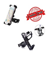 Adjustable Bicycle Phone Holder Mount Bracket MTB Handlebar Mount Holder For Cell Phone GPS Food Delivery Helper