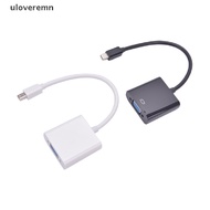 uloveremn Thunderbolt Mini DP to VGA Female Port Converter Cable Video Display Adapter .