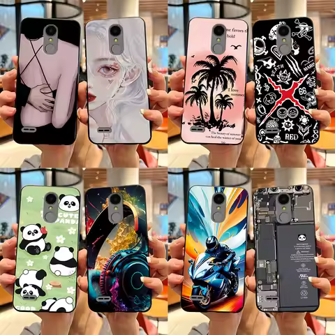 Cute Case For LG K10 2016 Silicone Soft Back Cover For LG K10 2017 Fashion phone Case For LG K 10 Sh