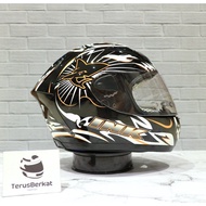[✅Original] Helmet Fullface Ink Cl Primo #3 Black Gold
