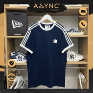 (Auth) Genuine Navy Adicolor 3-Stripes A.di.das T-Shirt | Code: IA4850 IA4845 IA4848 IA4846 H37756 -