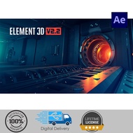 Element 3D v2.2.3_(Win&Mac)-the strongest 3D animation plug-in for AE CC