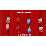 Light Gold Hook Earrings (Half) 0.5 gram