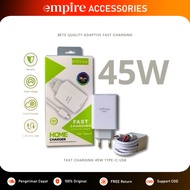 EMPIRE CHARGER INFINIX 45W FAST CHARGING ORIGINAL TYPE C 45 WATT INFINIX TECNO ITEL CHARGER