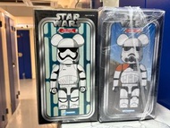 Medicom Bearbrick  Bearbrick Star Wars Sandtrooper 400% ＋ Bearbrick First Order Stormtrooper 400%