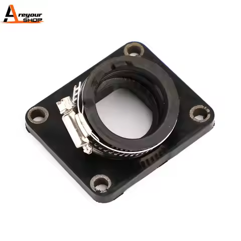 Areyourshop Intake Manifold Boot Flange Fit for Yamaha AG MX 100 DT 100 1976-1983 RT 100 1990-2000 5