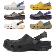 2026 Bai Jingting Classic Trin Hole Shoes Men Outdoor Garden Beach Shoes Baotou Couple Sandals Slipp