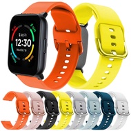 20mm Silicone Band For Realme TechLife Watch S100 Bracelet Sports Watchband Strap For Realme Watch Replacement Accessories