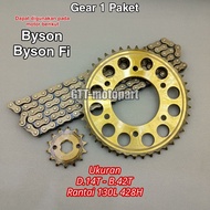 Gearset Girset Byson Karbu Byson FI gear gir ger set package pull gear Byson 14-40 T