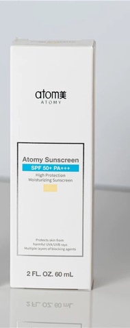 Atom Adome Sunscreen Natural Skin Color UV Protection Porcelain White Adult Skincare Korean Beauty E
