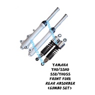 COMBO SET FRONT FORK / REAR ABSORBER YAMAHA Y110 SS1 SS110 SS2 SS-TWO Y110SS SHOCK SUSPENSION
