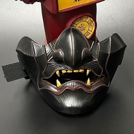 Prajna Ghost Half-Face Game Merchandise Spirit of Ma Island Resin Mask Samurai Character Two-Dimensi