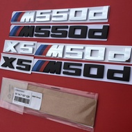 Suitable for BMW/M550D Car Logo X5M50D X6M50d Word Logo Rear Tail Logo Logo Logo Sticker Modified Di