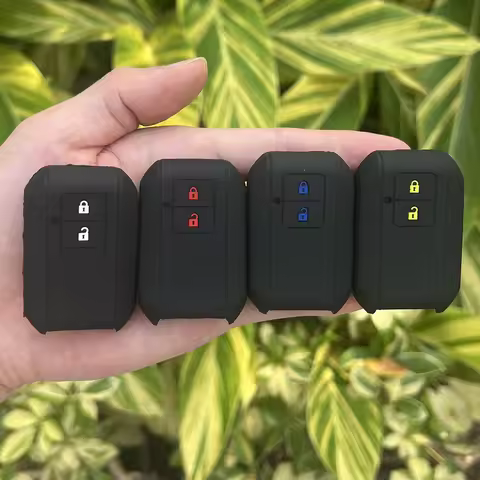 Silicone Car Key Cover Case Protector for Suzuki Swift 2017 Wagon R Japanese Monopoly Type 3c 2butto