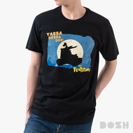 DOSH MENS T-SHIRTS FLINTSTONES เสื้อยืดคอกลม แขนสั้น DFTMT5016-BL