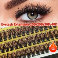 False Eyelash Fake Eyelash Extension Scarecrow DIY Eyelashes Extension 10D/20D/30D/40D False Eyelash