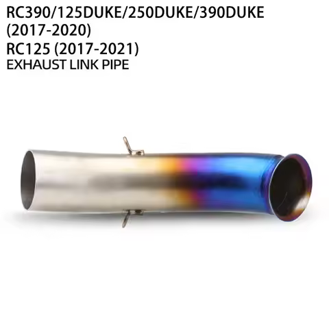 Duke390 Exhaust Pipe For RC390 125/250/390 DUKE 2017-2020 RC125 17-21 Motorcycle Exhausts 51mm Sport