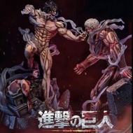 進擊的巨人 GK Giant Studio Figure 艾倫／盔甲巨人／女巨人