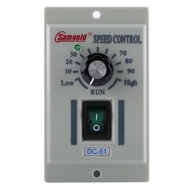 dc Motor Speed Controller, Akozon AC 110V 400W Knob Motor Speed Controller DC 24V~90V Output Single 