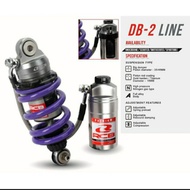 MONOSHOCK RCB DB-2 LINE WITH TONG + BRACKET=Y15ZR V1/V2// RS150,//LC135 4S/5S
