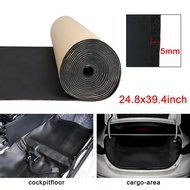 Uxcell 6.8sqft 5mm Car Sound Proofing Insulation Deadener Mat High Density Foam 63cmx100cm Sound In