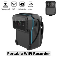 1080P Portable Mini Body Action Camera WiFi DV 200W HD Camcorder Loop Recording Wireless Night Vision Waterproof Small Monitor